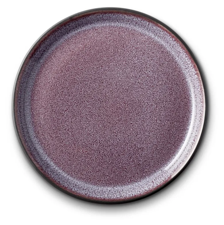 Bitz Gastro tallerken sort/lilla 17 cm