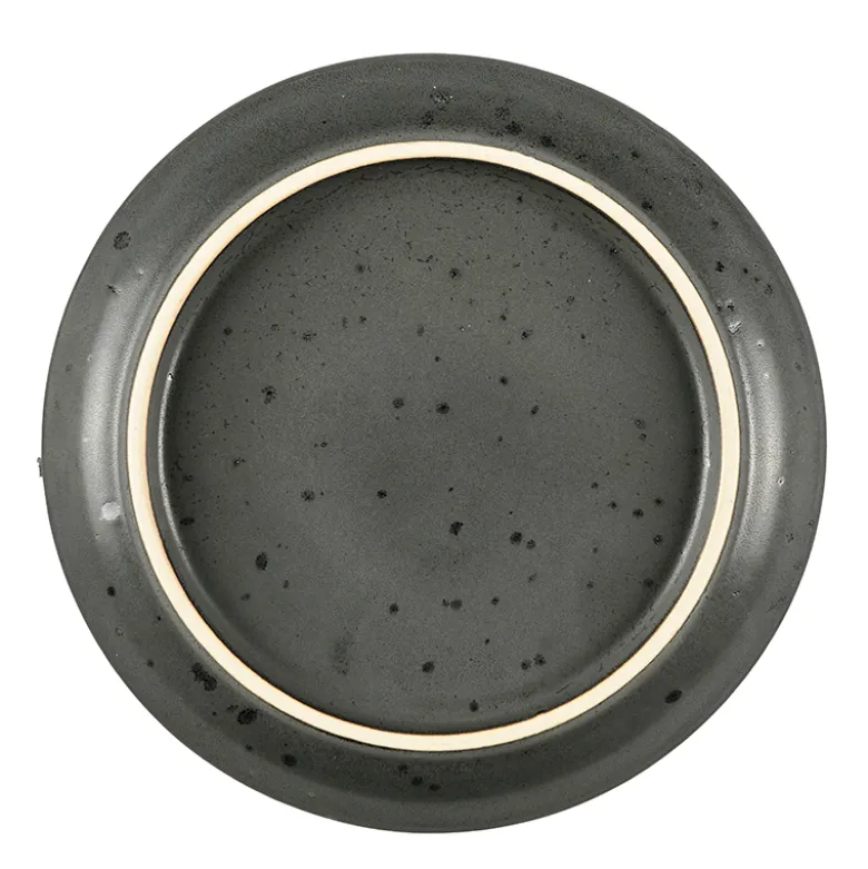 Bitz Gastro tallerken sort/lilla 17 cm
