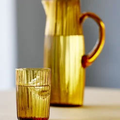 Bitz Kusintha vandglas amber 28 cl