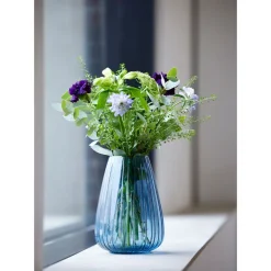 Bitz Kusintha vase blå 22 cm