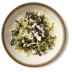Bitz salatskål sort/creme 24 cm