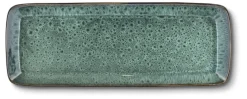 Bitz serveringsfad stentøj grøn 38x14 cm