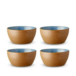 Bitz Skålesæt Wood/Ocean 4 Stk. 12 cm