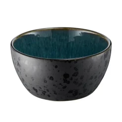 Bitz stentøjsskål sort/grøn 12 cm