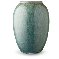 Bitz vase grøn stentøj 20 cm