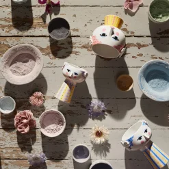 Bjørn Wiinblad Eva urtepotteskjuler rosa 14,5 cm