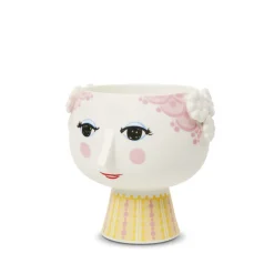 Bjørn Wiinblad Eva urtepotteskjuler rosa 14,5 cm