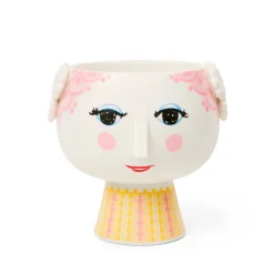 Bjørn Wiinblad Eva urtepotteskjuler rosa 14,5 cm