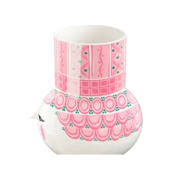 Bjørn Wiinblad Olga vase pink 15 cm