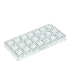 Blomsterbergs Chokoladeform Firkant 27x13x2,4 cm