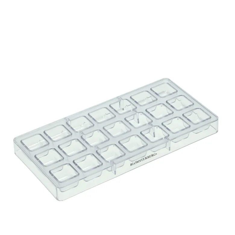 Blomsterbergs Chokoladeform Firkant 27x13x2,4 cm