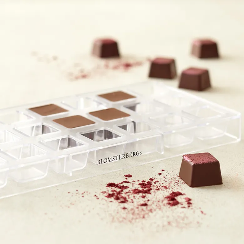 Blomsterbergs Chokoladeform Firkant 27x13x2,4 cm