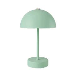 Bordlampe grøn opladeligt med touch H 25,5 cm