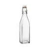 Bormioli saftflaske med patentprop firkantet 0,5 liter