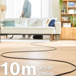 Bosch BGB38BA1 serie 4 støvsuger sort 79dB 600 watt