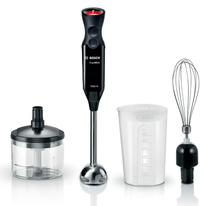 Bosch ErgoMixx MS61B6150 stavblender sort 1000 watt
