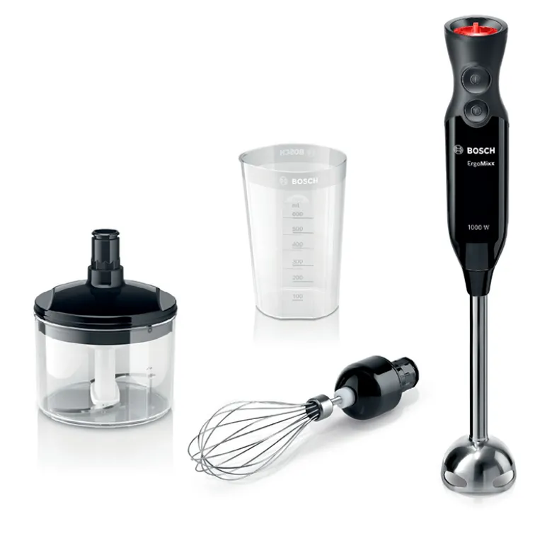 Bosch ErgoMixx MS61B6150 stavblender sort 1000 watt