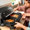 Bosch MAFD490B7 Serie 4 airfryer med dobbelt skuffe 10 liter
