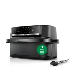 Bosch MAFD490B7 Serie 4 airfryer med dobbelt skuffe 10 liter
