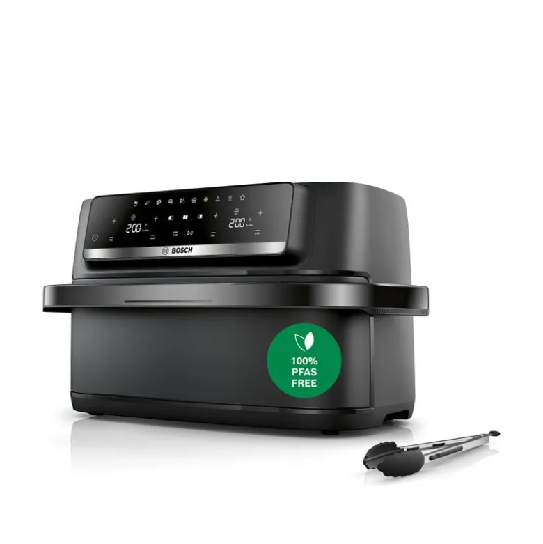 Bosch MAFD490B7 Serie 4 airfryer med dobbelt skuffe 10 liter