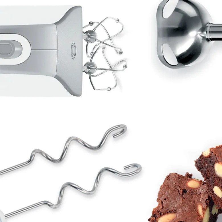 Bosch MFQ4080 Styline håndmixer hvid 500 watt + tilbehør