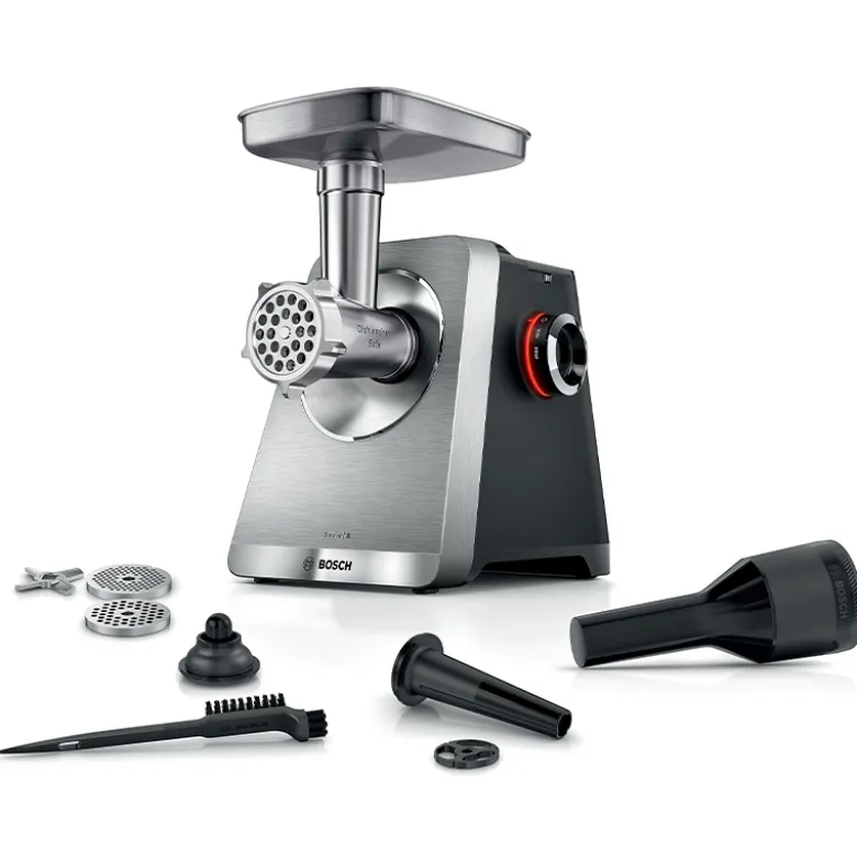 Bosch MFWS820M Serie 8 kødkværn sort 2500 watt