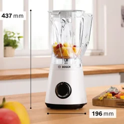 Bosch MMB6141W VitaPower serie 4 blender hvid 1,5 liter 1200 watt