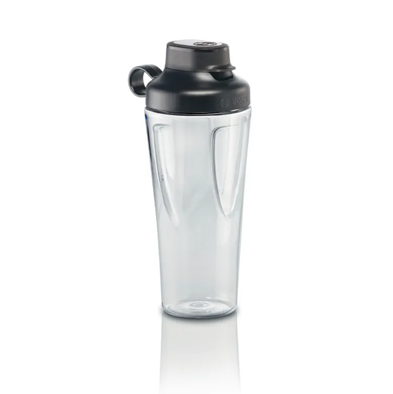 Bosch MMZBT01B drikkeflaske sort/transparent 0.65 liter