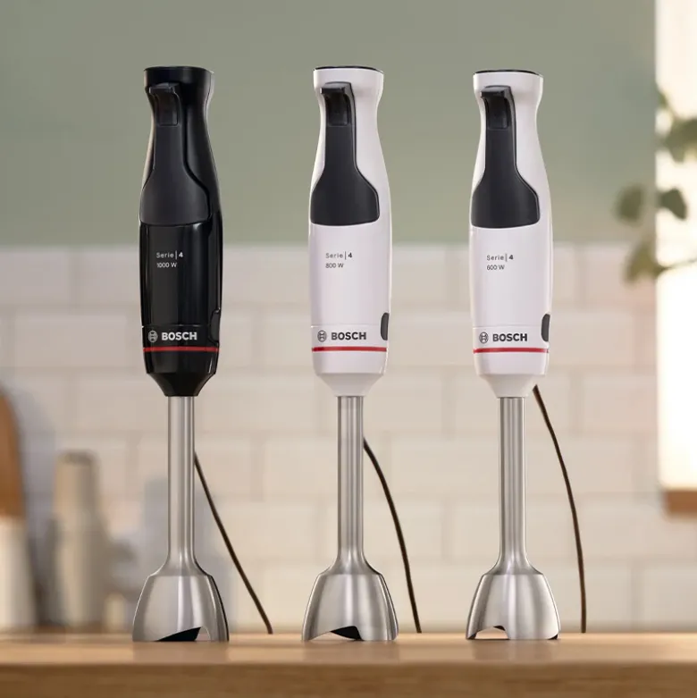 Bosch MSM4W210 Ergomaster stavblender hvid 600 watt