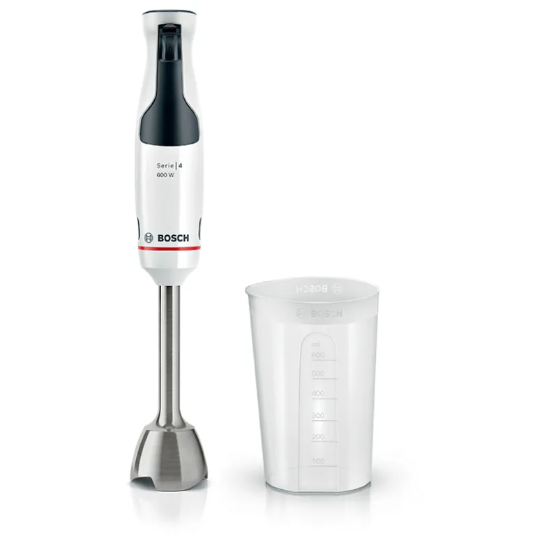 Bosch MSM4W210 Ergomaster stavblender hvid 600 watt