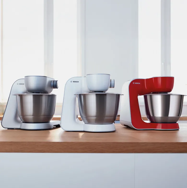 Bosch MUM58359 serie 4 køkkenmaskine sølv 1000 watt