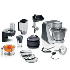 Bosch MUM58359 serie 4 køkkenmaskine sølv 1000 watt