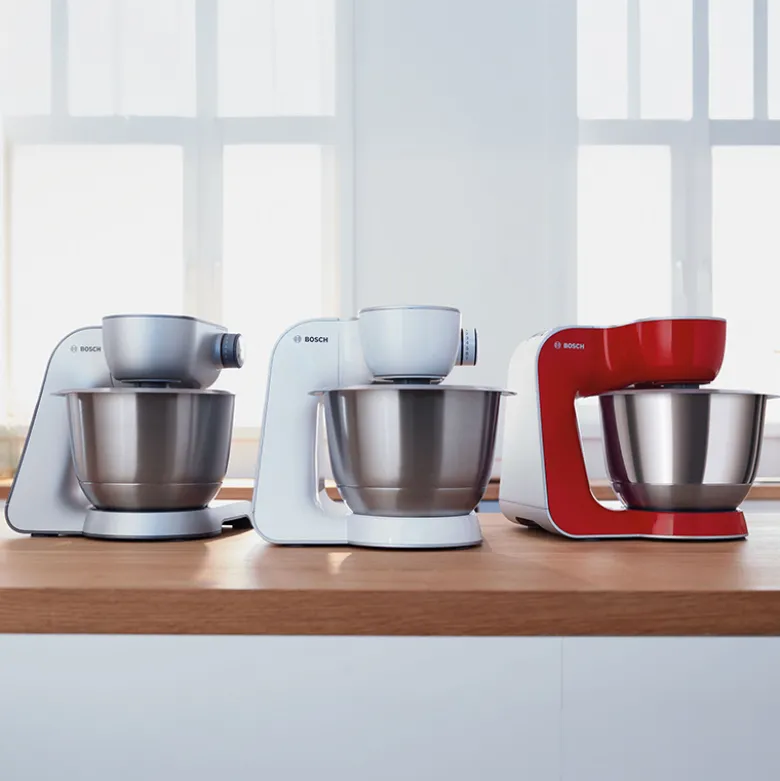Bosch MUM58359 serie 4 køkkenmaskine sølv 1000 watt