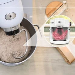 Bosch MUMS6EW18 Serie 6 køkkenmaskine hvid/stål 1600 watt