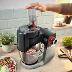 Bosch MUMS6ZS34 køkkenmaskine med vægt sort/stål 1600 watt