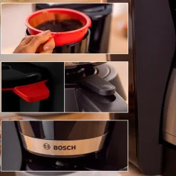 Bosch MyMoment kaffemaskine TKA5M253 med termokande sort 1000 watt
