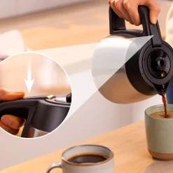 Bosch MyMoment kaffemaskine TKA5M253 med termokande sort 1000 watt
