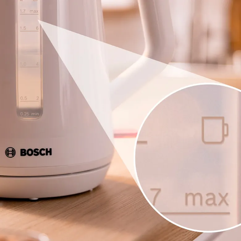 Bosch MyMoment TWK1M121 elkedel hvid 1,7 liter