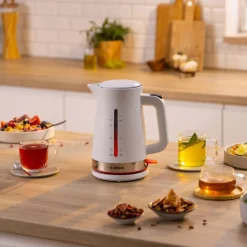 Bosch MyMoment TWK4M221 elkedel hvid & stål 1,7 liter