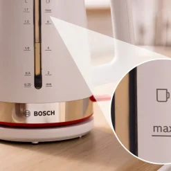 Bosch MyMoment TWK4M221 elkedel hvid & stål 1,7 liter