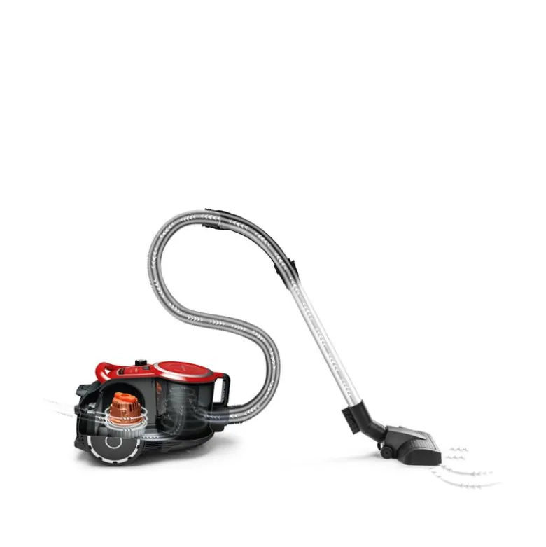 Bosch Serie 6 BGS41PET1 poseløs støvsuger ProAnimal 2,4 liter rød