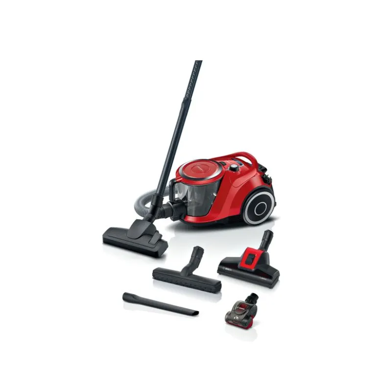 Bosch Serie 6 BGS41PET1 poseløs støvsuger ProAnimal 2,4 liter rød