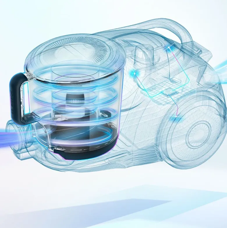 Bosch Serie 6 BGS41PET1 poseløs støvsuger ProAnimal 2,4 liter rød