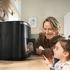 Bosch serie 6 MAF671B1 airfryer sort 7,2 liter 1800 watt