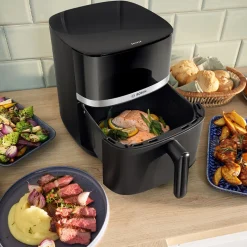Bosch serie 4 MAF462B0 airfryer sort 6,1 liter 2050 watt