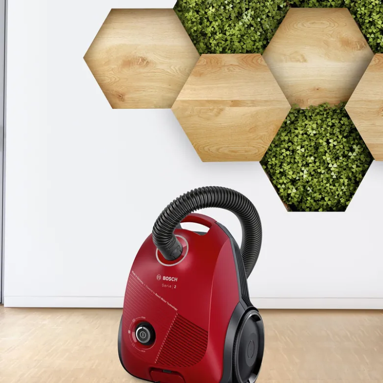 Bosch Series 2 BGBS2RD1H støvsuger rød 600 watt