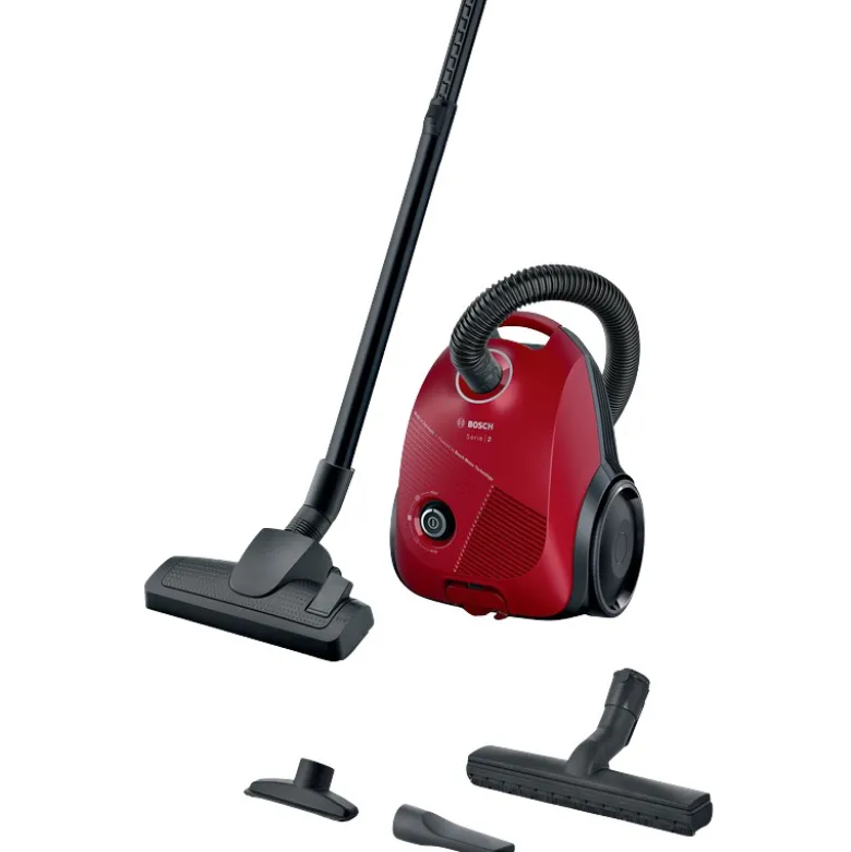 Bosch Series 2 BGBS2RD1H støvsuger rød 600 watt