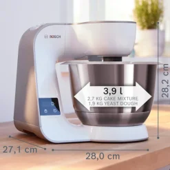 Bosch Series 4 MUM5XW00 køkkenmaskine hvid 1000 watt