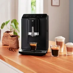 Bosch TIE20119 fuldautomatisk kaffemaskine sort 1300 watt