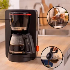 Bosch TKA4M233 MyMoment kaffemaskine sort 1200 Watt
